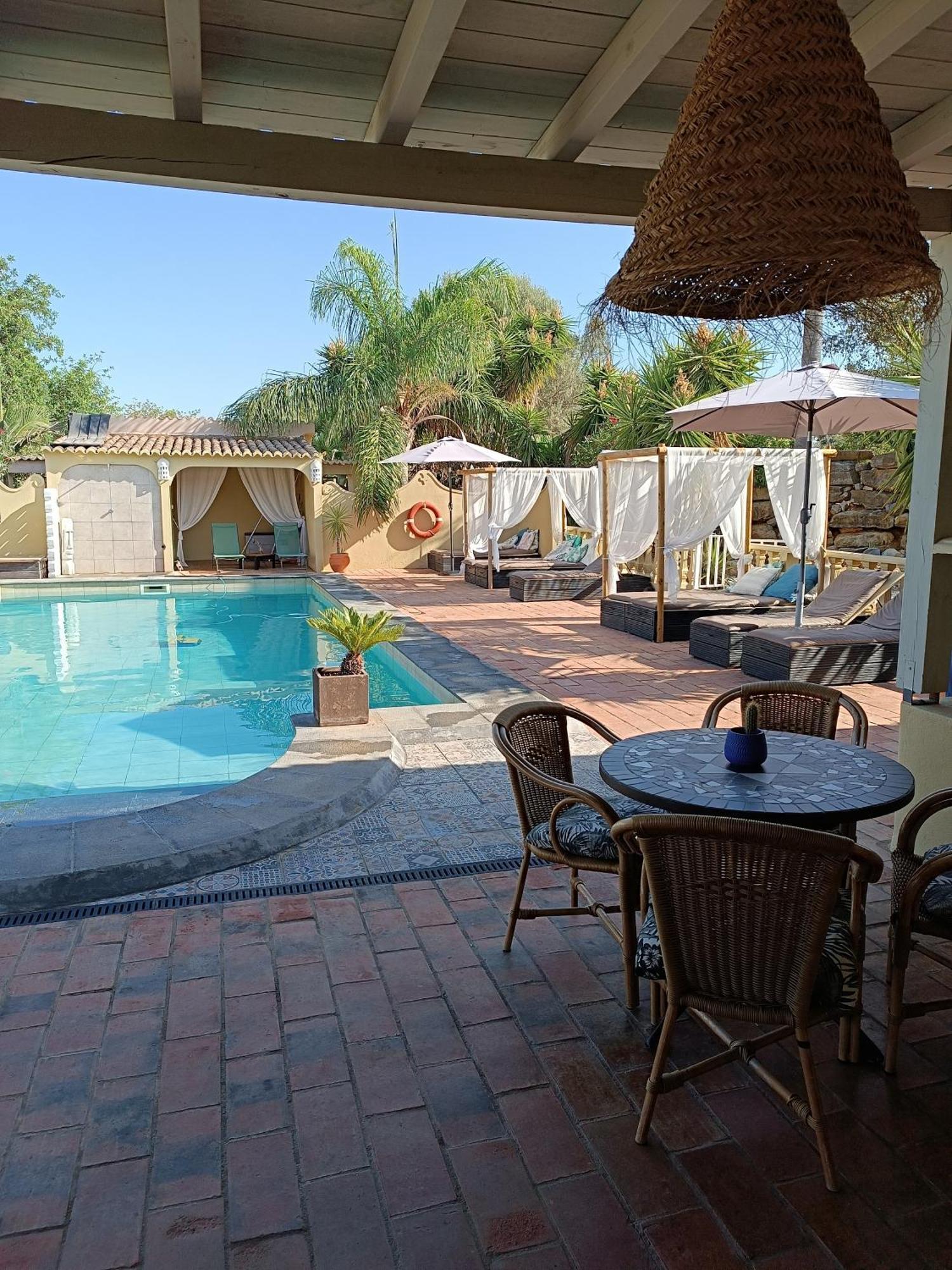 Quinta Pereiro Tropic Garden, Algarve Bed and Breakfast Moncarapacho Buitenkant foto